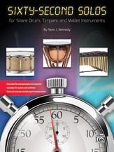 Sixty Second Solos Snare Drum/Timpani/Mallet cover